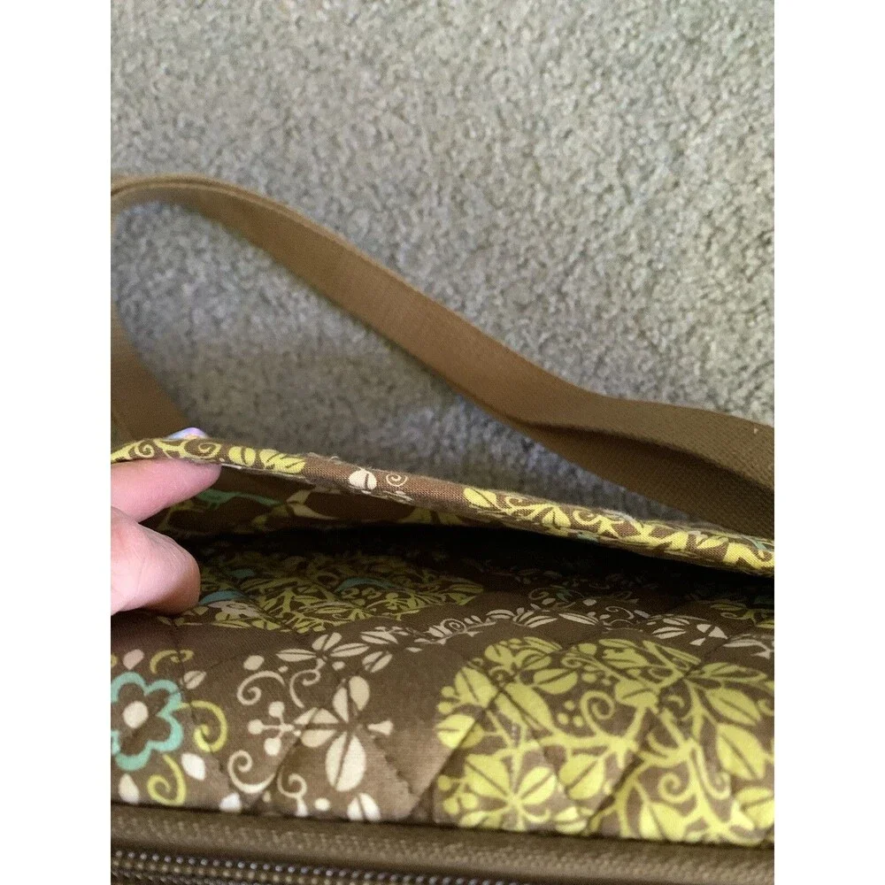 Vera Bradley Sittin' In A Tree Laptop Carry On Hard Shell Briefcase Bag